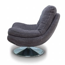 Additional picture of Axis Nature Occasional Swivel Chair Dark Grey