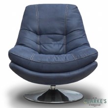 Additional picture of Axis Swivel Chair Denim