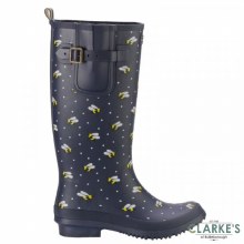 Additional picture of Bees Rubber Women's Wellingtons Size 6