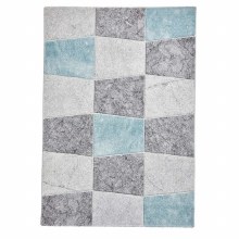 Additional picture of Brooklyn Rug 22192 Blue/Grey Rug 120x170cm