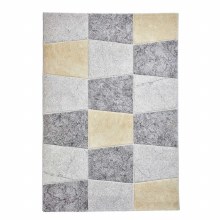 Additional picture of Brooklyn Rug 22192 Grey/Yellow Rug 160x220cm