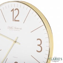 Additional picture of Clockworks Gold Modern Mirror 50cm