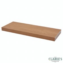 Additional picture of Duraline Floating Shelf Gloss Oak 60 cm