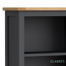 Additional picture of Edinburgh Large Bookcase Charcoal