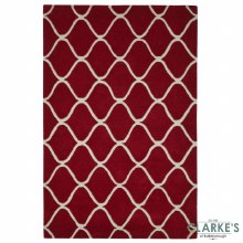 Additional picture of Elements EL65 Red Wool Rug 120 x 170cm