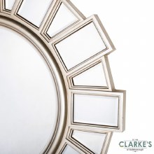 Additional picture of Gemma Silver Mirror 90cm