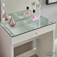 Additional picture of Hollywood Kids Vanity Table with Mirror