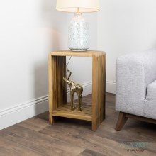 Additional picture of Bari Reclaimed Teak Lamp Table