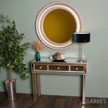 Additional picture of Kendra Mirrored Console Table