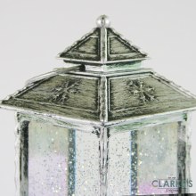Additional picture of LED Lit Water Spinner Lantern with Choir Scene