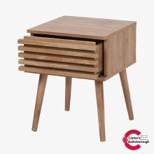Additional picture of Larvik Natural Eucalyptus Wood Lamp Table