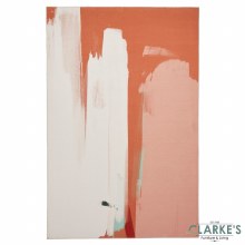 Additional picture of Michelle Collins AB0156 Printed Terra/Ivory Rug 150 x 230cm