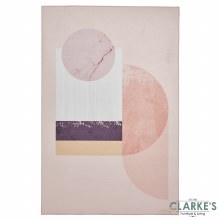 Additional picture of Michelle Collins AB0157 Printed Rose Rug 120 x 170cm