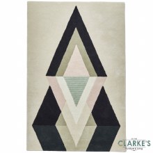Additional picture of Michelle Collins 'Time to Reflect' Wool Rug 120 x 170cm