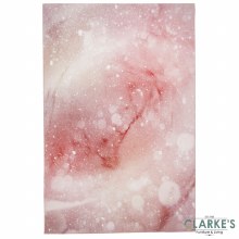 Additional picture of Michelle Collins OS0077 Printed Rose Rug 120 x 170cm