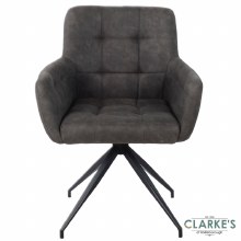 Additional picture of Milan Dining Chair Grey