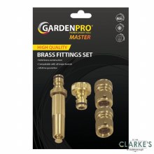 Additional picture of ProGarden Brass Hose Fitting Set