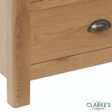 Additional picture of Purdi Oak 3 + 3 Drawer Chest