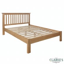 Additional picture of Purdi Oak 4ft6 Bed Frame