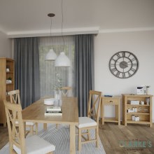Additional picture of Purdi Oak Extending Dining Table