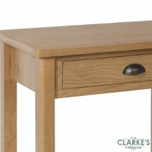 Additional picture of Purdi Oak Dressing Table with Drawer