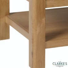 Additional picture of Purdi Oak Large Coffee Table with Drawers