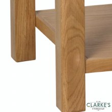 Additional picture of Purdi Oak Coffee Table with Shelf
