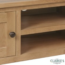 Additional picture of Purdi Oak Small TV Unit