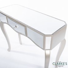 Additional picture of Reflection Mirrored 1 Drawer Console Table