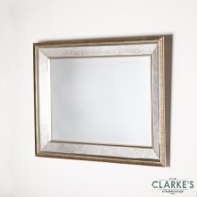 Additional picture of Reflection Antique Champagne Mirror 90cm