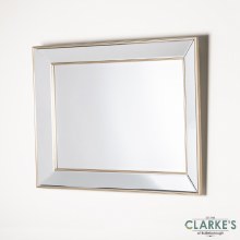 Additional picture of Reflection Champagne Wall Mirror 102cm