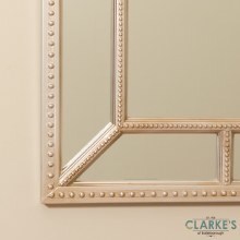 Additional picture of Remy Bevelled Champagne Mirror 80 x 105cm