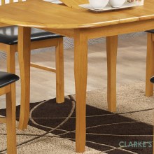 Additional picture of Shannon Oval Extending Dining Set
