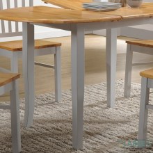 Additional picture of Thames Oval Extending Dining Set Grey