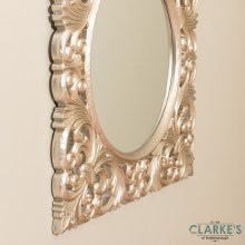 Additional picture of Varina Champagne Wall Mirror 90cm