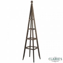 Additional picture of Wooden Obelisk - Plant Support Slate 1.5 Meter
