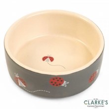 Additional picture of Ladybug - Ceramic Pet Bowl 15 cm