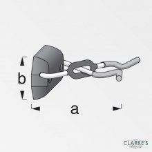Additional picture of Alfer X-STAR Single Tool Storage Wall Scissor Hook