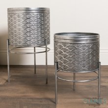 Additional picture of Algarve Planters Silver