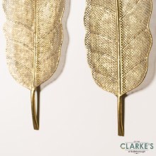 Additional picture of Algarve Wall Leaf Decor Gold