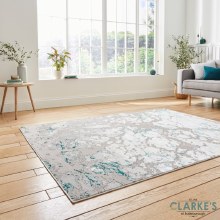 Additional picture of Apollo 2677 Grey/Green Rug 120 x 170cm