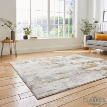 Additional picture of Apollo GR579 Grey/Gold Rug 120 x 170cm