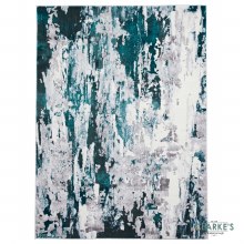 Additional picture of Apollo GR580 Grey/Green Rug 120 x 170cm
