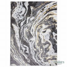 Additional picture of Apollo GR584 Grey/Gold Rug 160 x 220cm