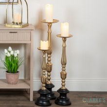 Additional picture of Ari Pillar Candle Holder 74cm