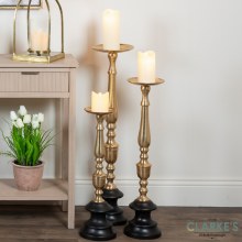 Additional picture of Ari Pillar Candle Holder 60cm