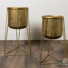 Additional picture of Aztek Planters Gold