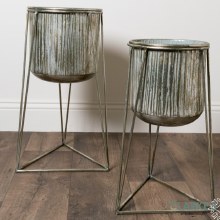 Additional picture of Aztek Planters Silver