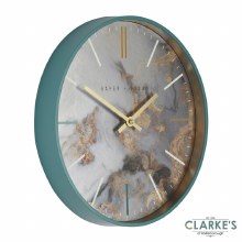 Additional picture of Baker and Brown Marble Wall Clock 30cm