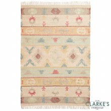 Additional picture of Bazaar 17457 Multi Colour Jute Rug 120 x 170cm